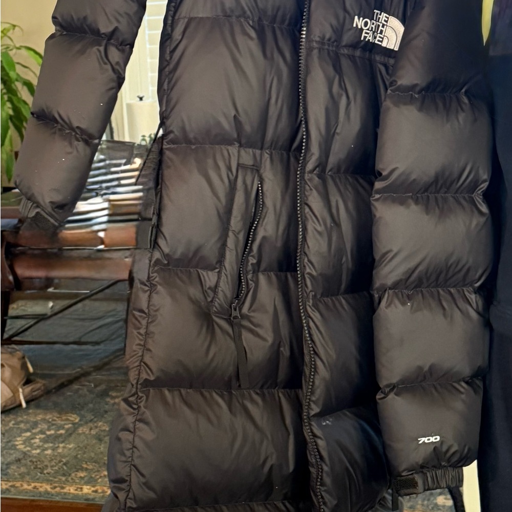 The North Face Black or navy Puffer Jacket